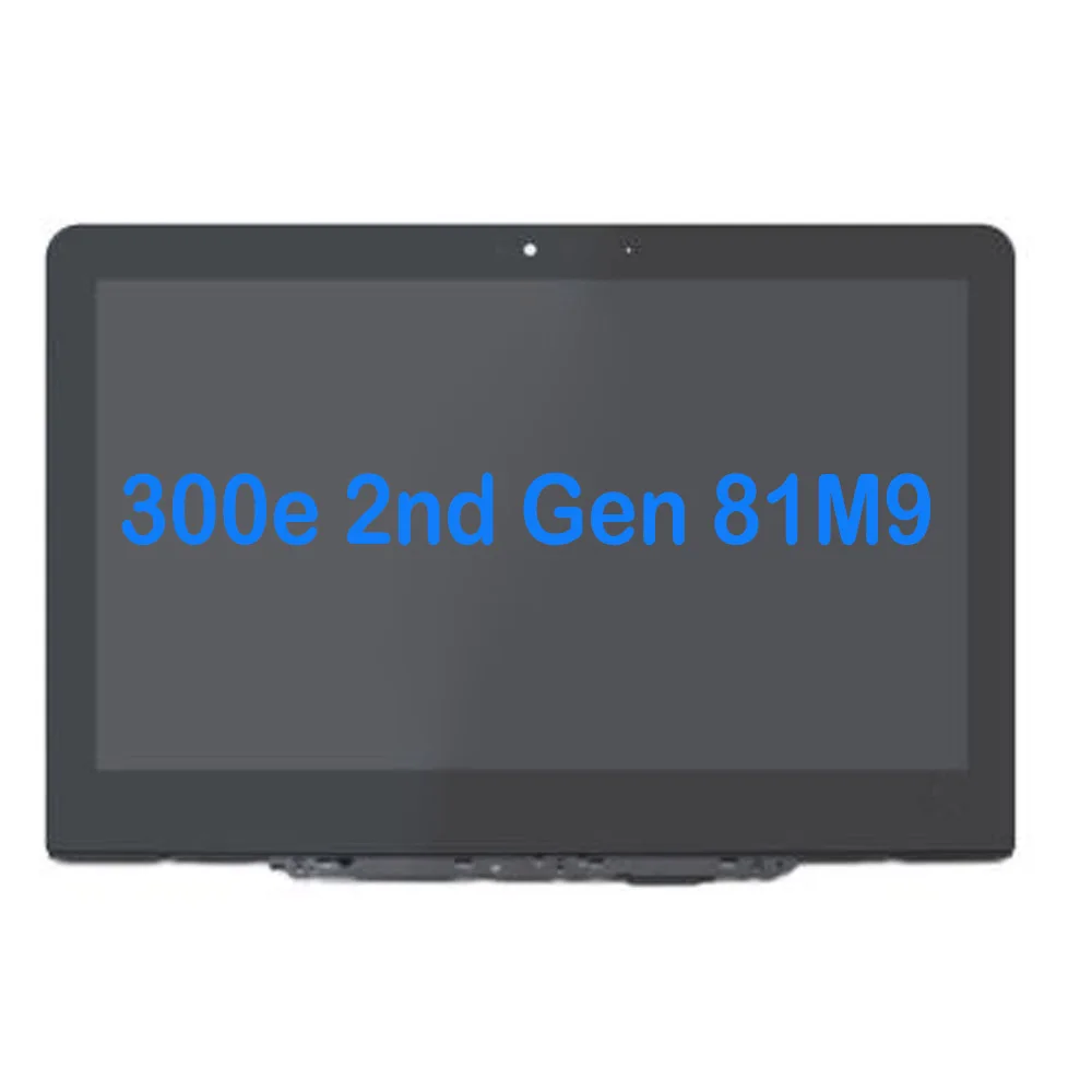 Pantalla LCD de 11,6 pulgadas para Lenovo Winbook 300e 2ª generación 81M9, montaje de digitalizador con pantalla táctil con marco FRU 5D10T45069 Borad