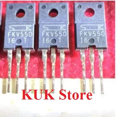 Real  Original 100%  NEW  FKV550T  KFV550  T   TO-220F  10PCS ~ 50PCS