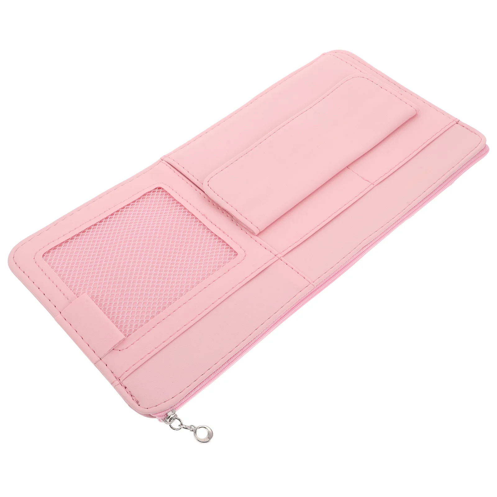 

Car Sun Visor Organizer Pink Multifunctional Sunglass Holder Document Id Card Clip Car Accessories for Women Cute Vehicle