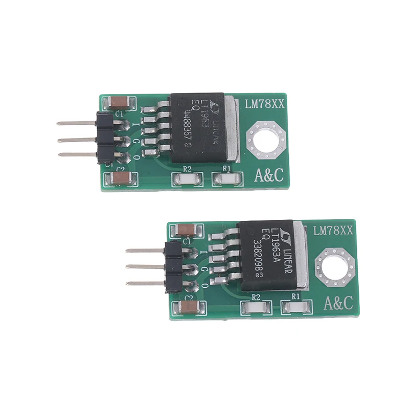 【Y】1Pc LT1963 - 7805 Converter / Power Supply Module Conversion 5.5V-12V To 5V 1.5A Adapter Accessories