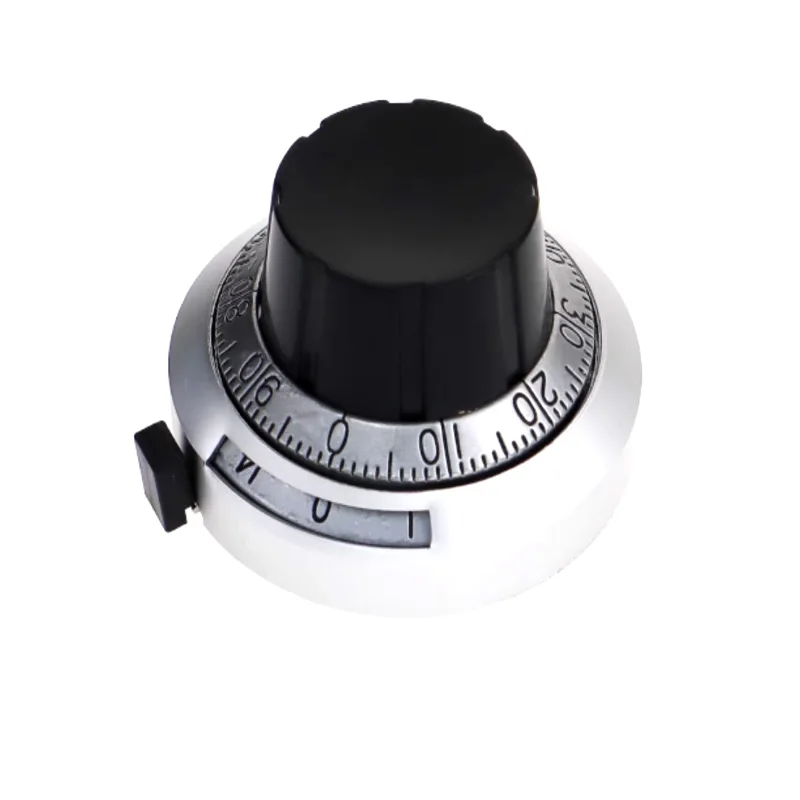 1pcs 46MM 0-14 Digital knob Multi-turn Potentiometer Knob B2 Precision Dial Knob 3590S 7276 Shaft hole diameter 6.35mm