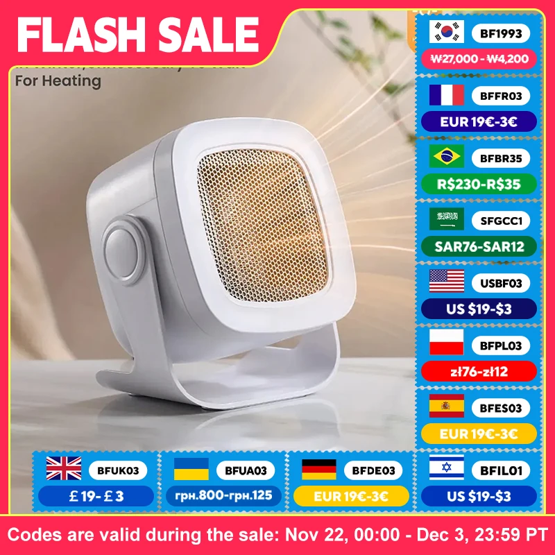 

Лидер продаж, настольный PTC обогреватель, портативный мини-электрический обогреватель для рук, ног, теплый воздуходувка, вентилятор, обогреватель