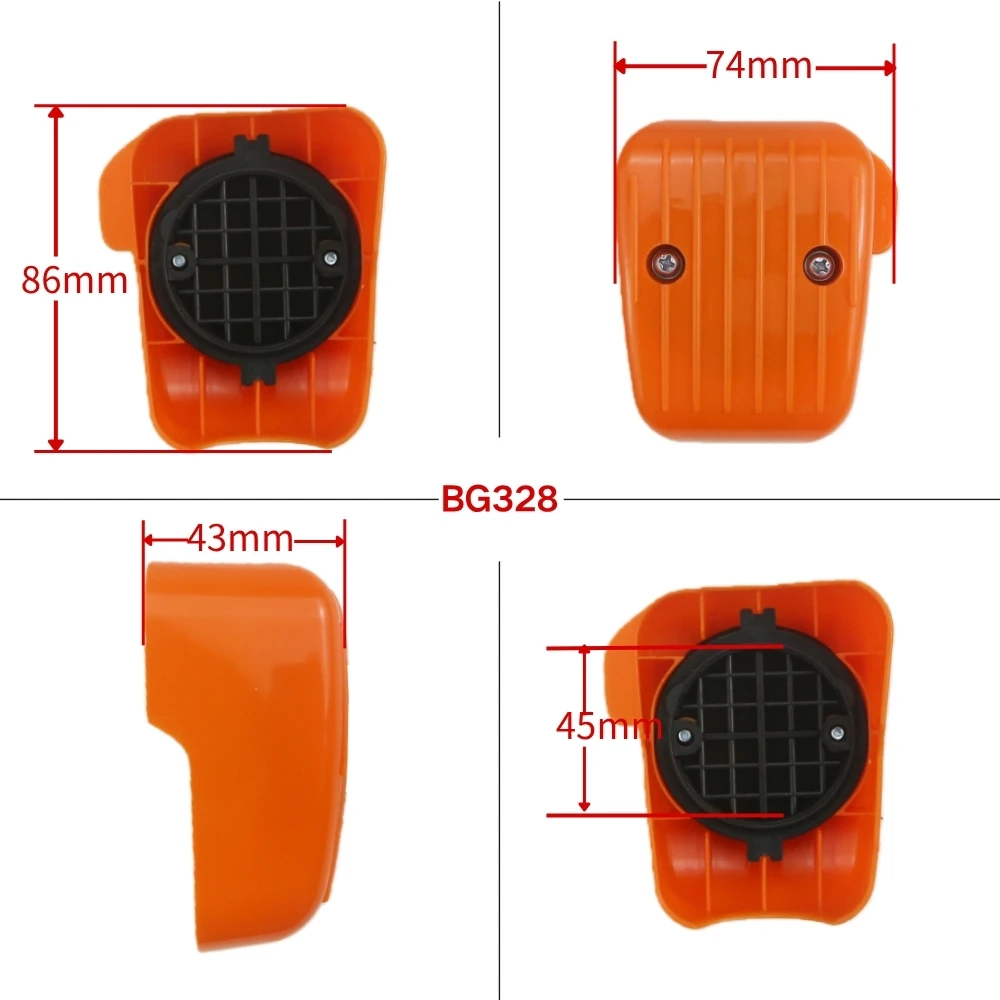 Lawn Mower Carburetor with Air Filter For Mesin Rumput Ogawa Cg328 SUM328 BG328 T328 PRO338 Tl33 Tb43 view 5