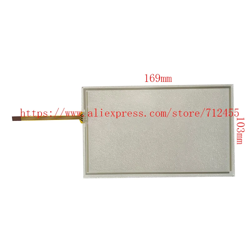 2711R-T7T SER A Touch Screen Panel Glass Digitizer for 2711R-T7T SER A Touchscreen +Overlay Protective Film