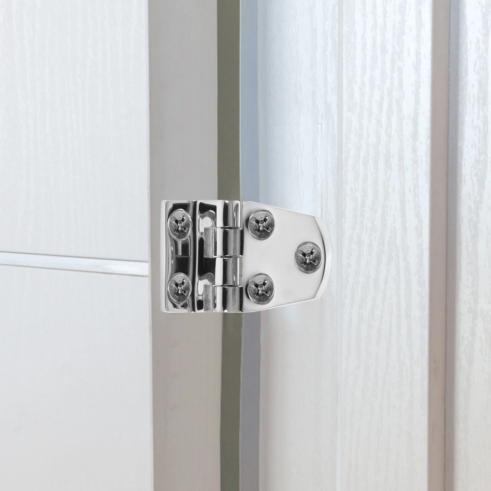 

2 шт. сверхмощные дверные петли из нержавеющей стали, утолщенные петли для ворот яхтного шкафа, прочные усиленные долговечные вращающиеся петли