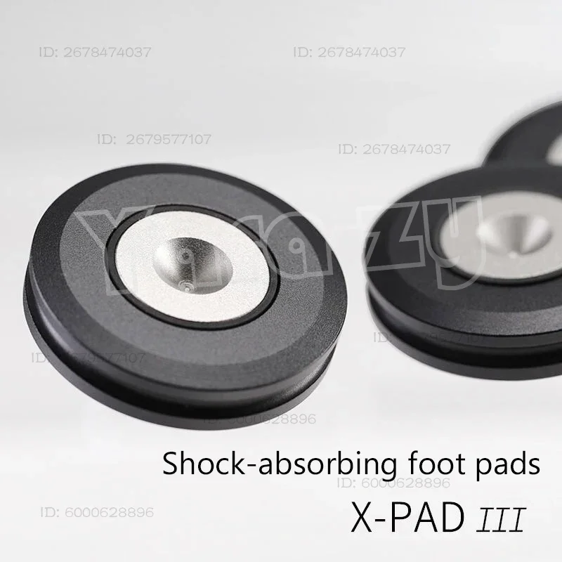 Professional Audio Shock Absorber Pad Anti-Slip Speaker Foot Nail Pad for Amplifier Rack X-PAD Speaker Foot Pads