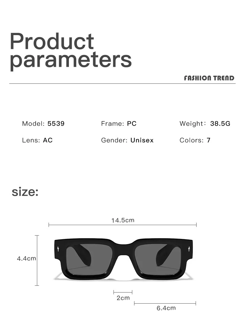 جديد الرجال إطار مربع النظارات الشمسية الفاخرة العلامة التجارية مصمم نظارات شمسية الرجعية العصرية ظلال UV400 للجنسين نظارات نسائية