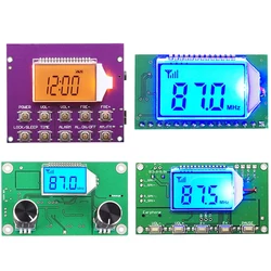 DSP PLL 87-108MHz Stereo FM Radio Receiver Module DIY Radio Receiver Digital LCD Display Frequency Modulation FM MW SW