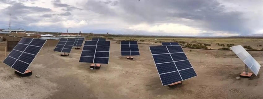 Sistema de seguimiento de doble eje 2 Rastreador de Achse Rastreador axial dual Mini rastreador de 4kw