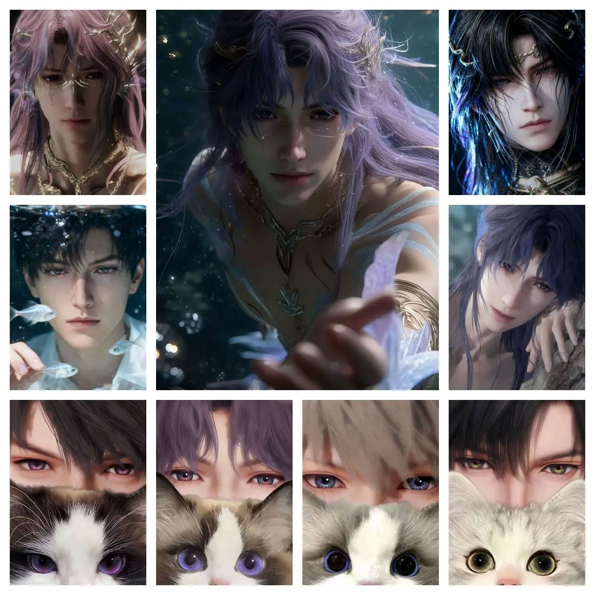 

2026 New Game Adult male Love and Deep Space Adult male Diamond Painting Embroidery Cross Stitch Handmade Crafts Home Decor Gift