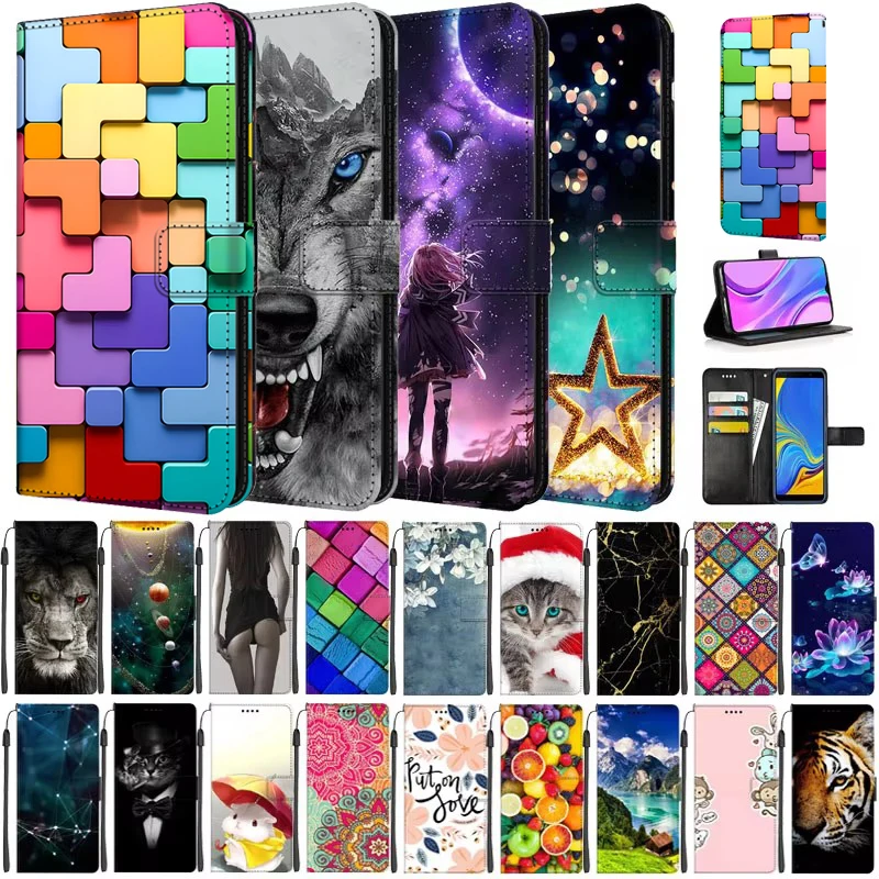 Para Huawei P30 Lite funda tipo billetera de cuero con tapa para teléfono Huawei P20 Lite P30Lite P 30 Pro cubierta de libro bolsas protectoras P20Lite