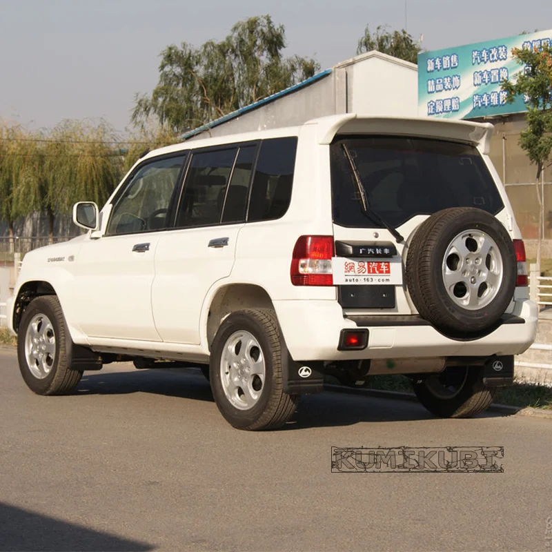 For Mitsubishi Pajero IO 1996-2004 High Quality ABS Material Rear Wing Roof Spoiler Glossy Black Or White