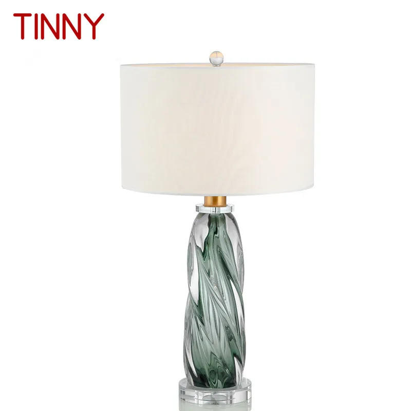 

TINNY Nordic Glaze Table Lamp Modern Art Iiving Room Bedroom Study Hotel LED Personality Originality Desk Light