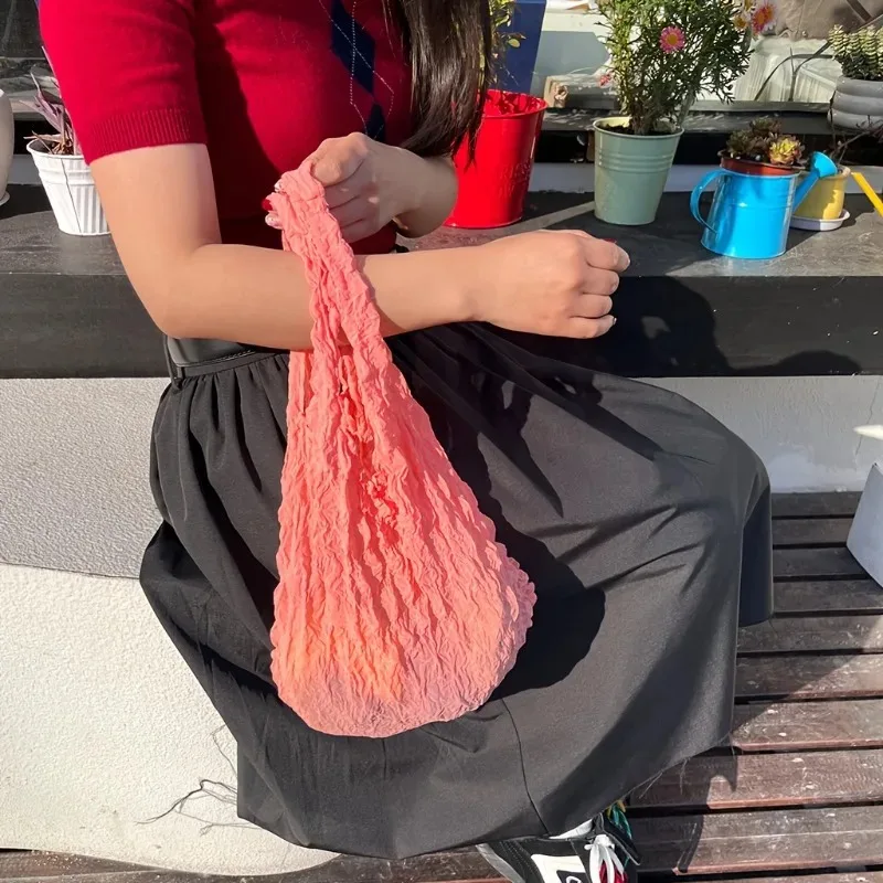 Magic Stretch Bag, Large Capacity Folding Bag, Elastic and Environmentally Friendly Shopping Bag Tote Reusable Shopping Bag