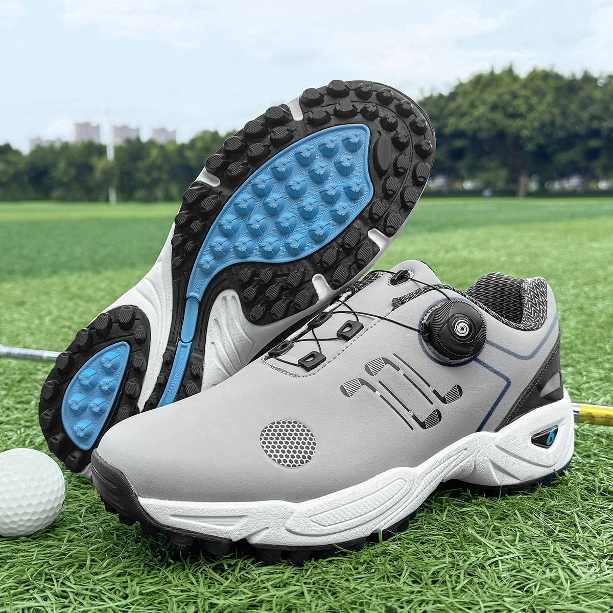 Men Golf Shoes Design Non-Slip Lightweight Match Field Comfortable Women Breathable New Plus Size Wear-Resistant Casual Sneakers