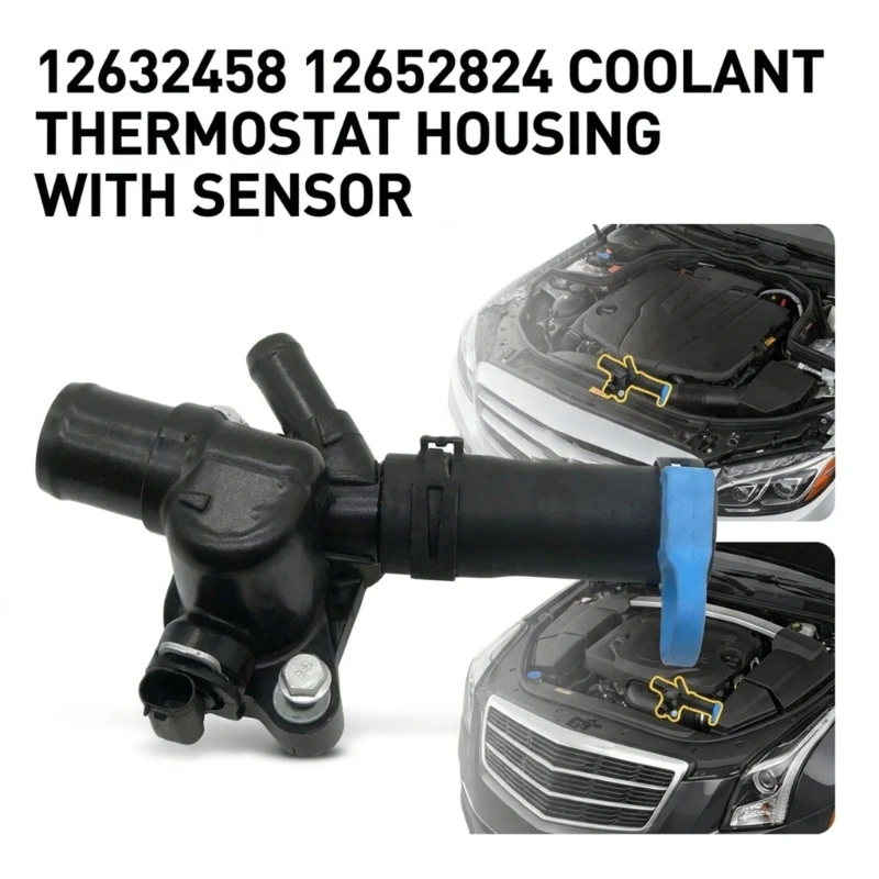 Motorkühlthermostat-Reparaturbaugruppe mit ABS-Gehäuse Service Design H8WE – Detail 1