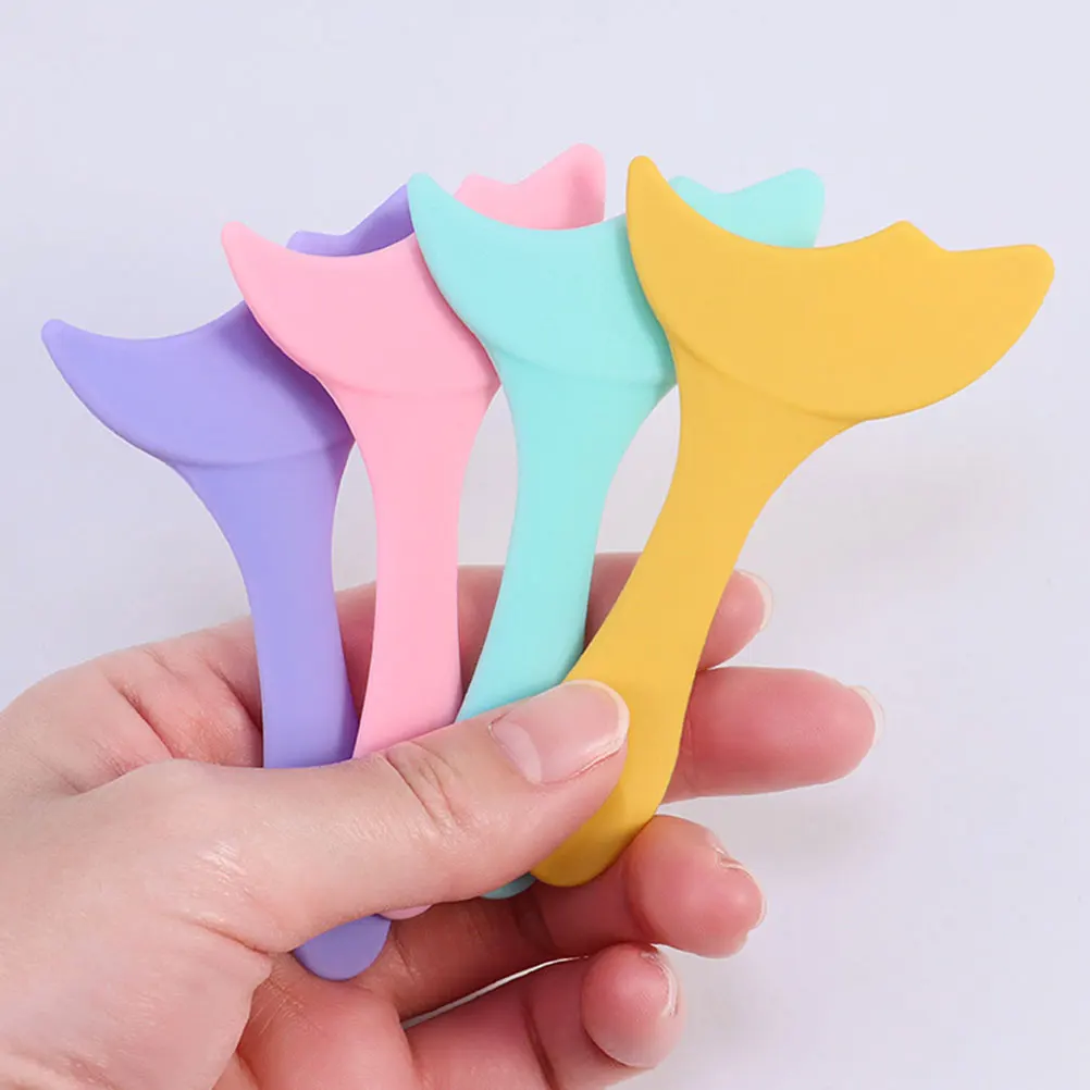 4 stuks Eyeliner Tool Oogschaduw Oogschaduw Applicators Sjabloon Draagbare Make-up Accessoires Oog Beginner Professional