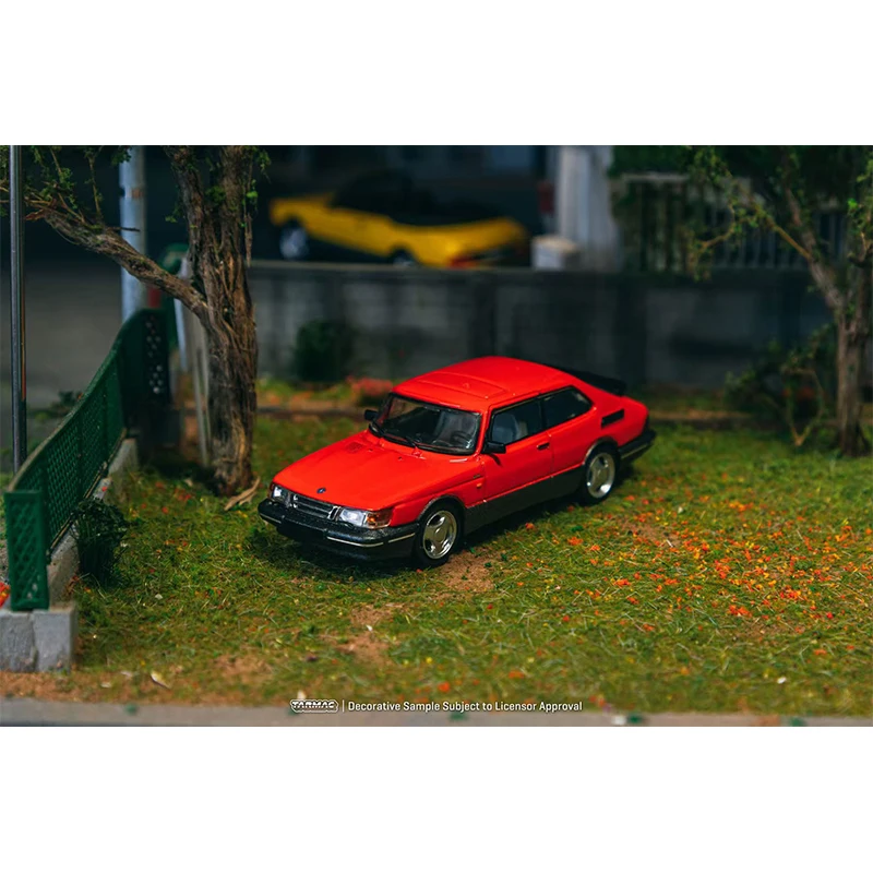 PreSale TW 1:64 900 Turbo Red Diecast Car Model Collection Miniature Toy Tarmac Works