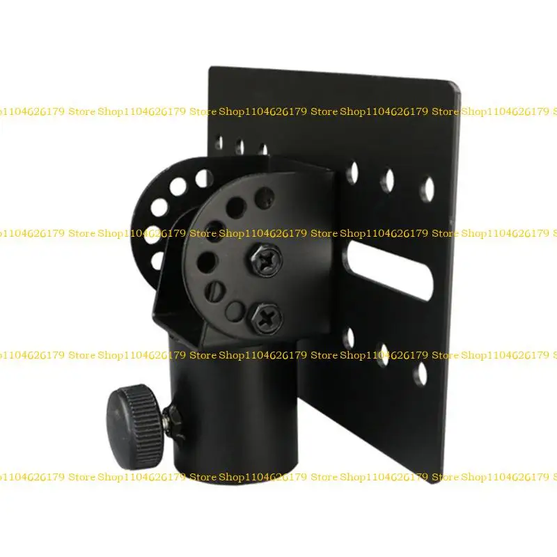 

A1A2 Metal Mount Tripod Rod DJ Speaker Stand Adapter Top Caps Rotatable 35mm Constructions Music Instrument Mount Bracket