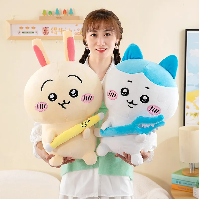 New Anime  Chiikawa Various Sizes Plush Pillows Toy Dolls Birthday Gifts Cute Hachiware Usagi Classmates Friends Gifts
