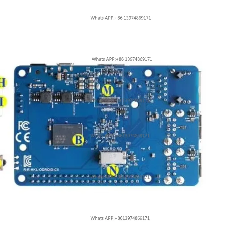 ODROID-C5 Amlogic S905X5M SBC 4GB RAM Power Efficient Single Board Computer Programmable Development Accessory
