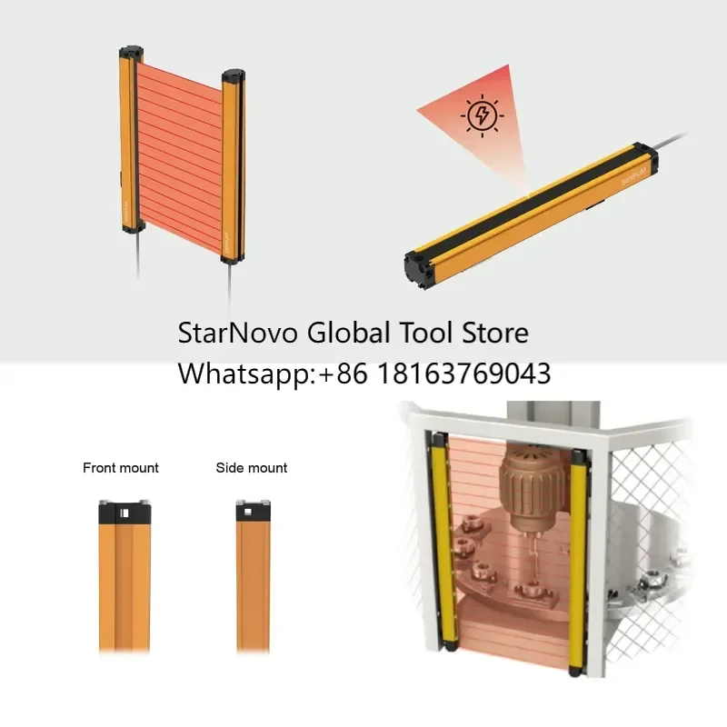 2026 Hot！ Senpum Area Barrier 3.5m Detection Distance Industrial Barrier Safety Area Sensor for Detecting Objects Passing