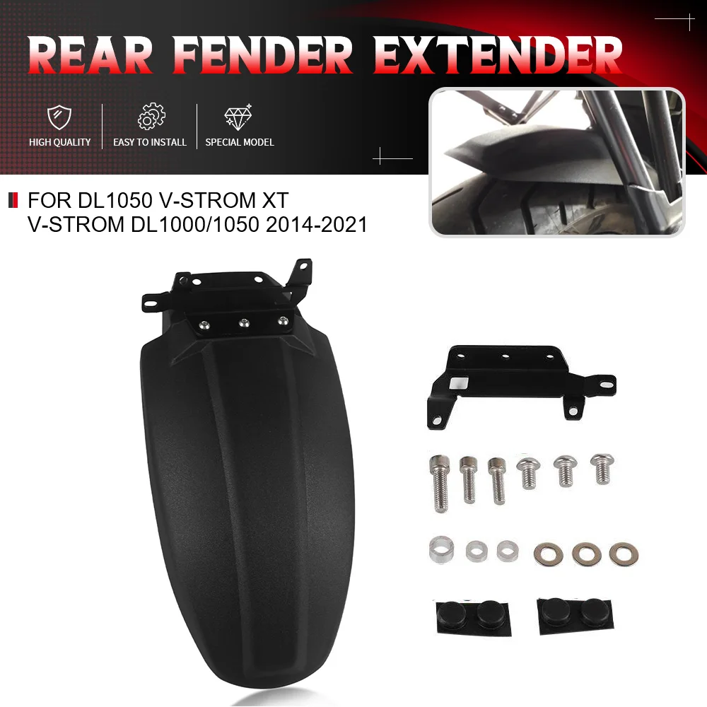 

For Suzuki DL1050 V-Strom XT V-Strom DL1000/1050 2014-2021 Extender Hugger Mudguard Rear Fender Motorcycle Rear Fender Extender