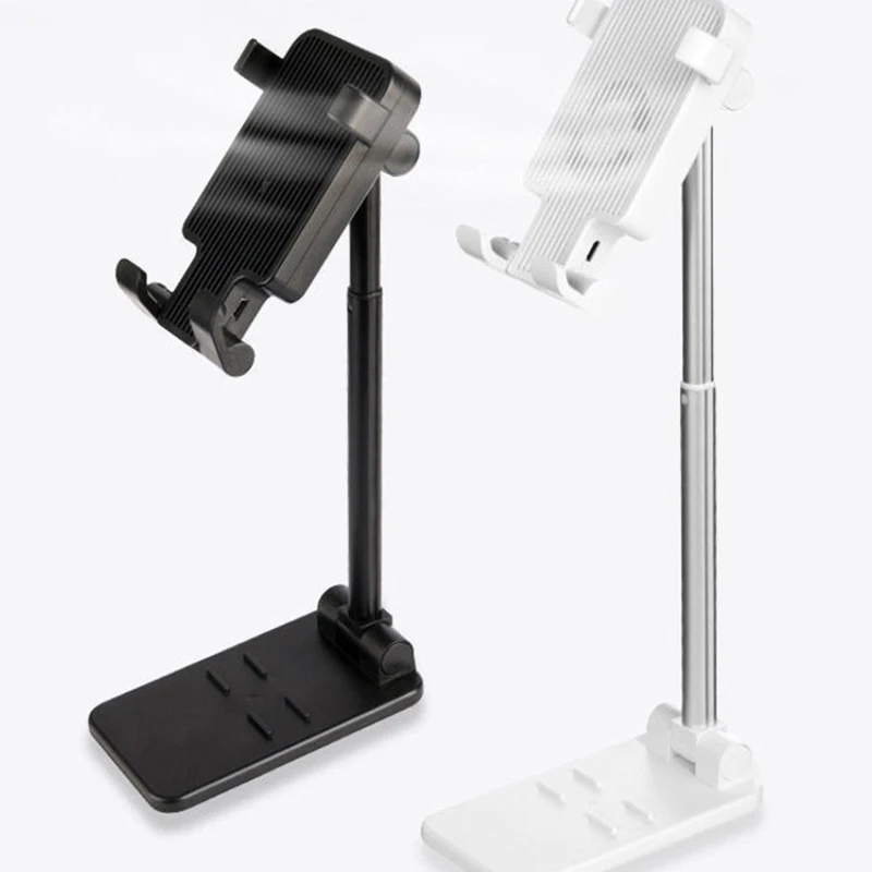 Handy Ständer mit Lüfter, Einstellbare Desktop Telefon Halter Stehen, Faltbare, kompatibel mit Alle Handys Android Tabletten