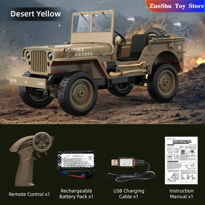 Neue Farbe Jjrc 1/10 C8815 Rc Auto 4wd Off-Road Rtr Crawler Klettern Skala Militär Lkw Simulation Rc Fahrzeug erwachsene Kinder Spielzeug