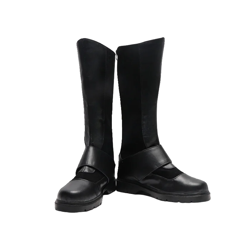 Superheld Bat Bruce Wayne Cosplay Schoenen Laarzen Battle Outfit Man Volwassen Zwarte Schoenen Halloween Custom Made