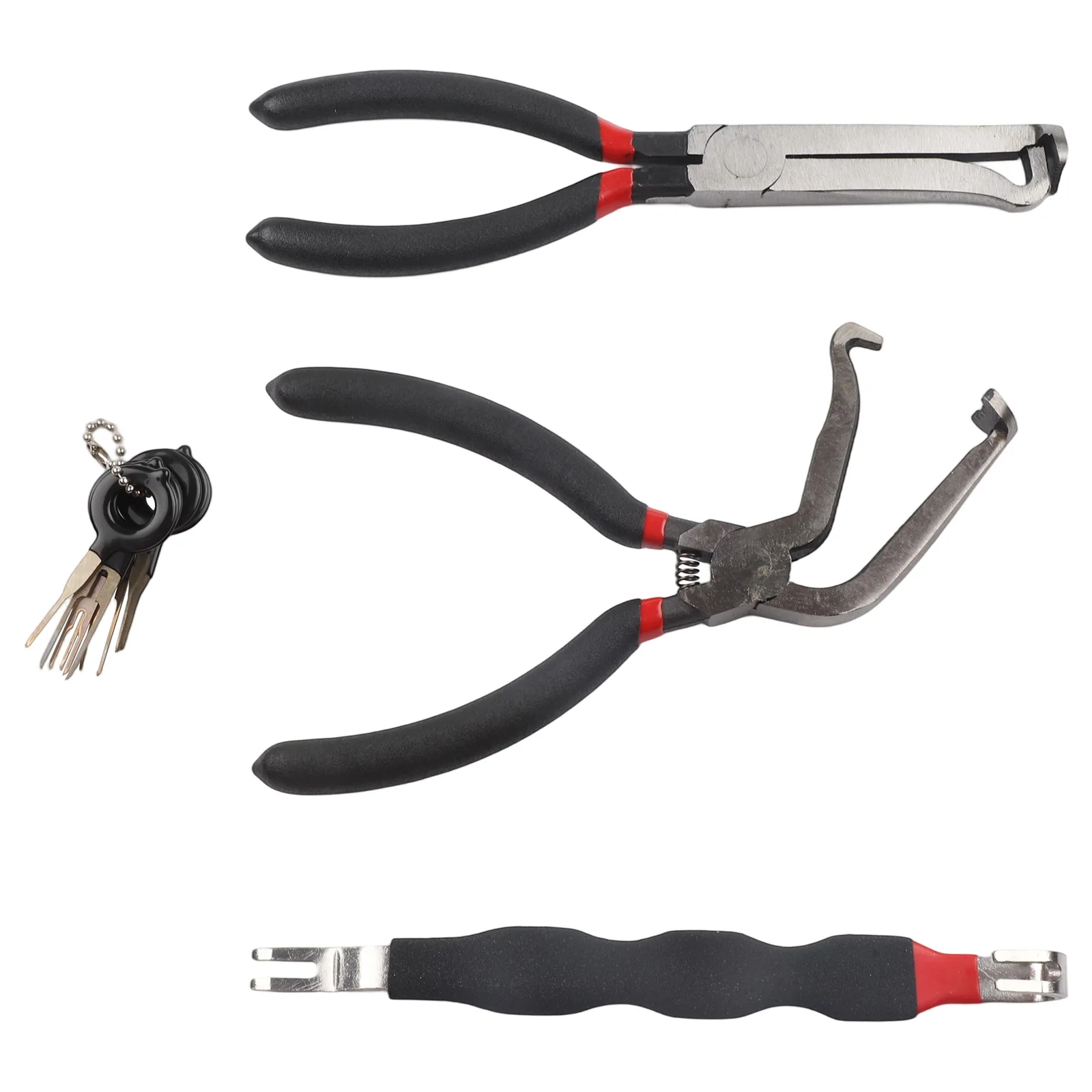 

3Pcs Electrical Disconnect Pliers With 8 Pcs Terminal Removal Tools For Cars Oil Pipe Cutting Truck Connector Separator Repair