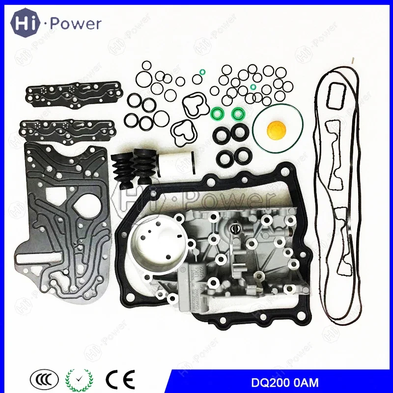 Thick 4.6mm DQ200 0AM DSG Transmission Clutch Housing Overhaul Kit for AUDI VW OCW 7-SP 0AM325066AE 0AM325066AC 0AM325066C