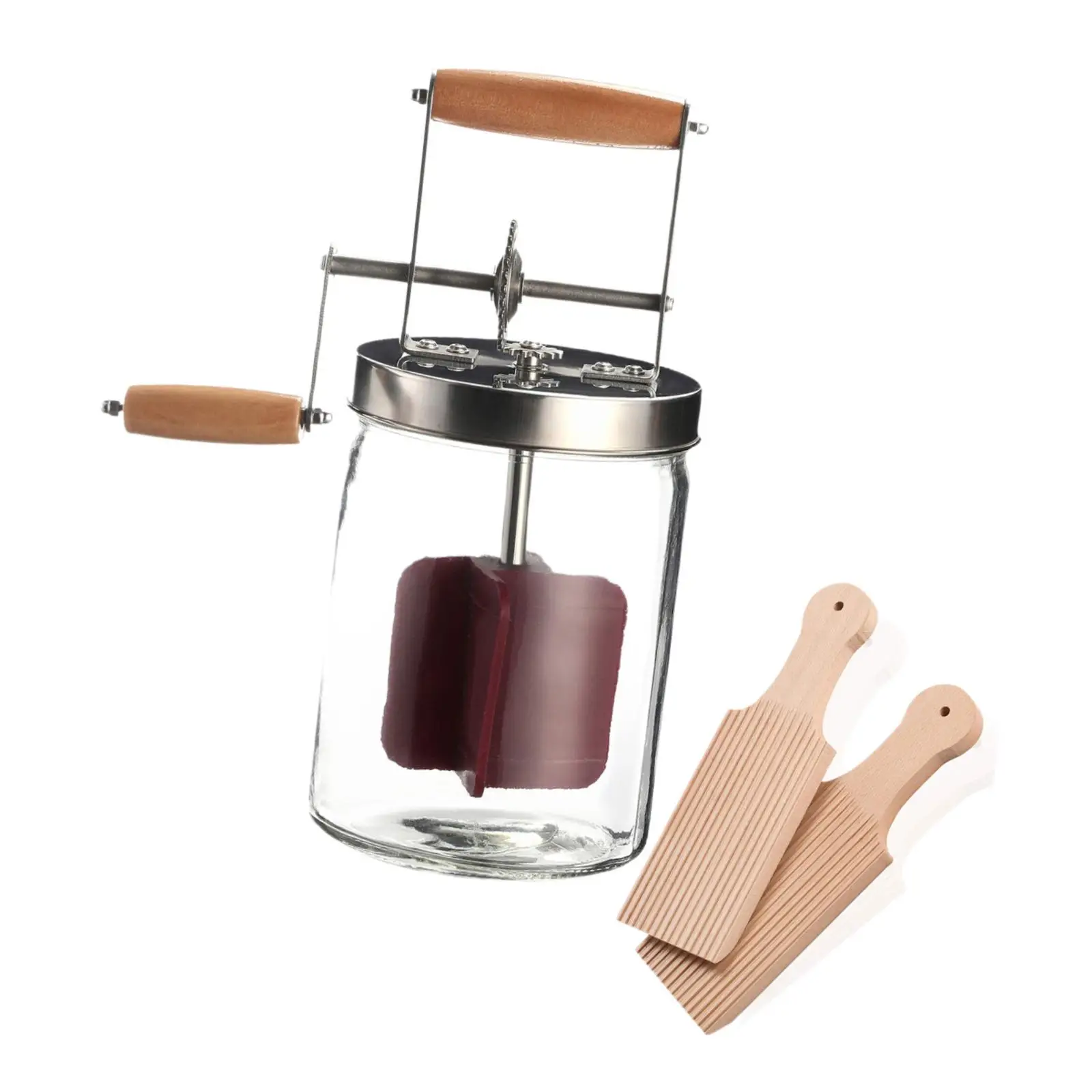 Hand Crank Butter Churner Manual Kitchen Gadgets Mixer Manual Butter Churner
