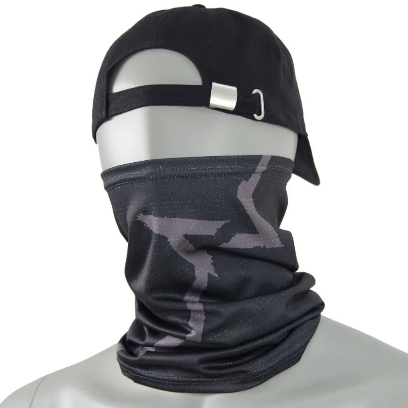 Watch Dogs Aiden Pearce Face MASK Neck Warmer Video Game Cosplay Scarf Costume Mask+cap