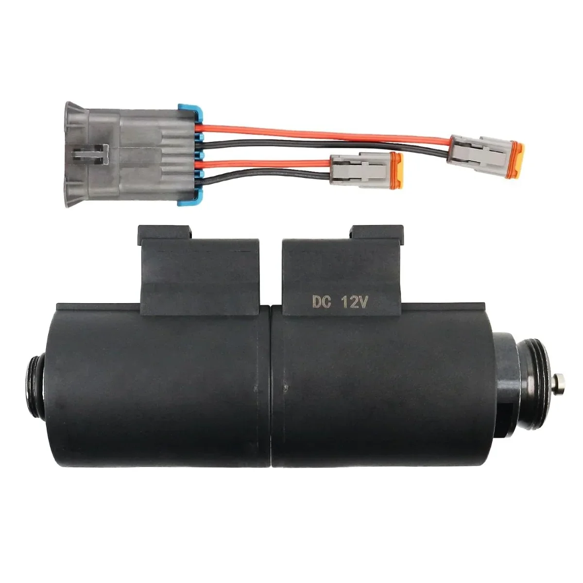 Conjunto de Válvula Solenoide MSparts Compatible con Excavadora CX, Reemplaza 87456900 190443A1 134126 190442a1 CA0134125 11709231