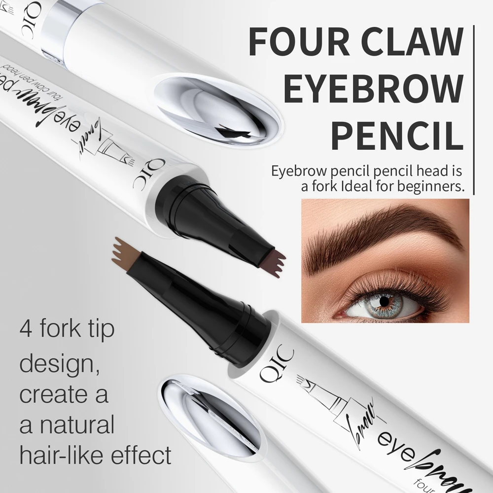 4-Point Eyebrow Pencil Maquillajes Para Mujer Waterproof Liquid Eyebrow Pen Makeup Long Lasting Makeup Micro-blade Brow Pencil