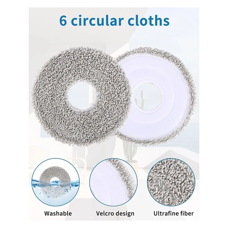 ملحقات لـ ECOVACS DEEBOT ، T30 برو ، روبوت أومني ، فرشاة رئيسية ، فلاتر قماش ، أكياس غبار فرش حافة