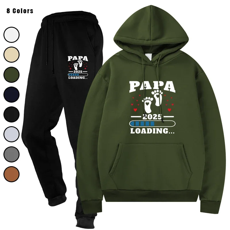 

Basic Fleece Hoodies And SweatPants Set Men's Jogging Premium Fleece Track Suit Sportswear Unisex Ensemble