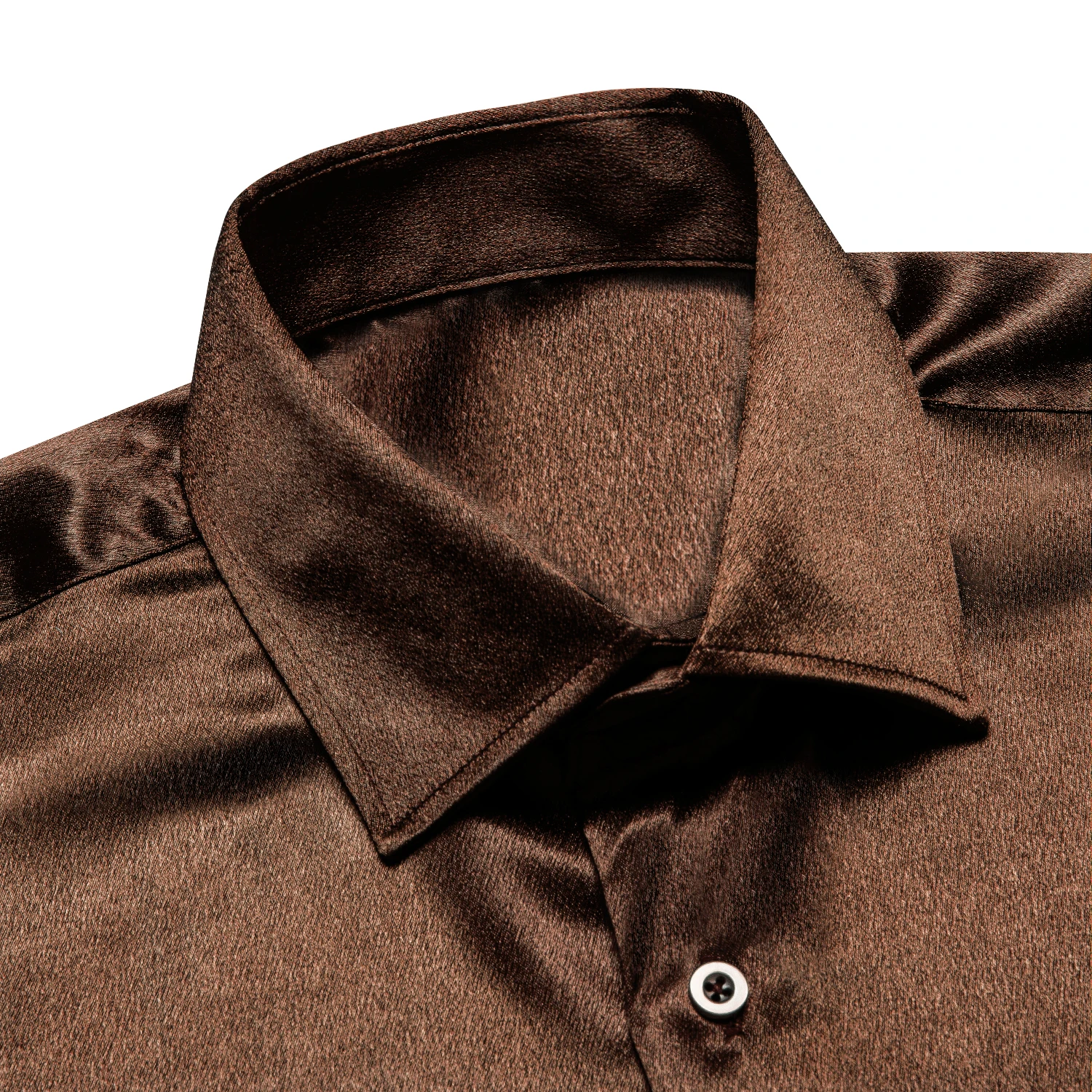 

Hi-Tie chocolate Stain Mens Shirts Long Sleeve Dress Causal Shirt Blouse for Male Wedding Gift Party Ofiice Work