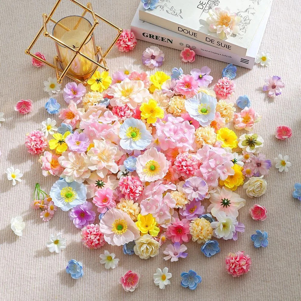 Künstliche Rosenblumen aus Seide für Hochzeitsdekoration, Heimdekoration, DIY-Bastelarbeiten, Geschenke, Girlanden und Zubehör – Detail 3