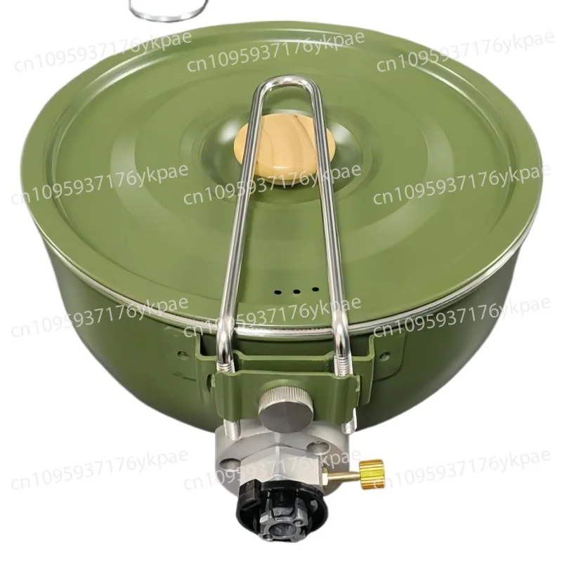Cassette Multi-functional Outdoor Integrated Pot Outdoor Camping Picnic Pot Gas Pot Outdoor Cooking and Cooking Artifact