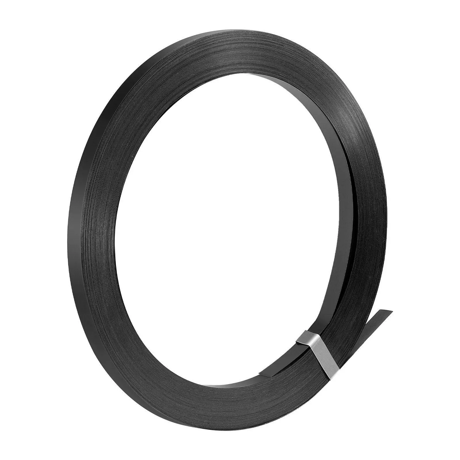 

Corrosion Resistant Steel Strapping Roll 1710lb Tensile Strength 3/4in x 0.02in x 300ft for Heavy Cargo Securing