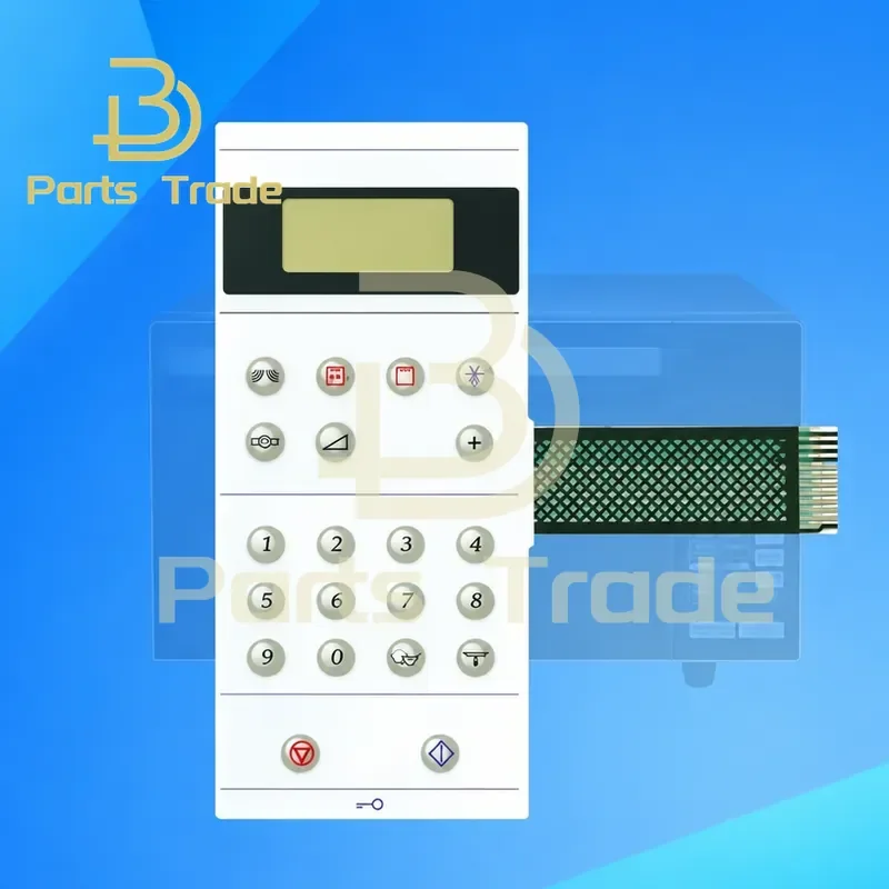 For Microwave Oven Panel Membrane Switch Compatible with VG202 VG203 VG302 850W Replacement Control Keypad Overlay