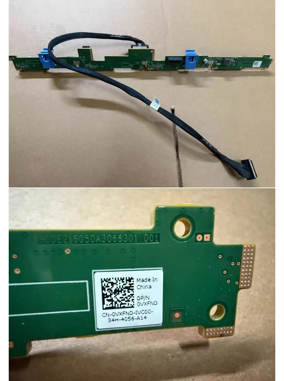 

VXFND 0VXFND для оригинального сервера Dell R6525 R650, 3,5-дюймовая 4-ступенчатая объединительная плата жесткого диска
