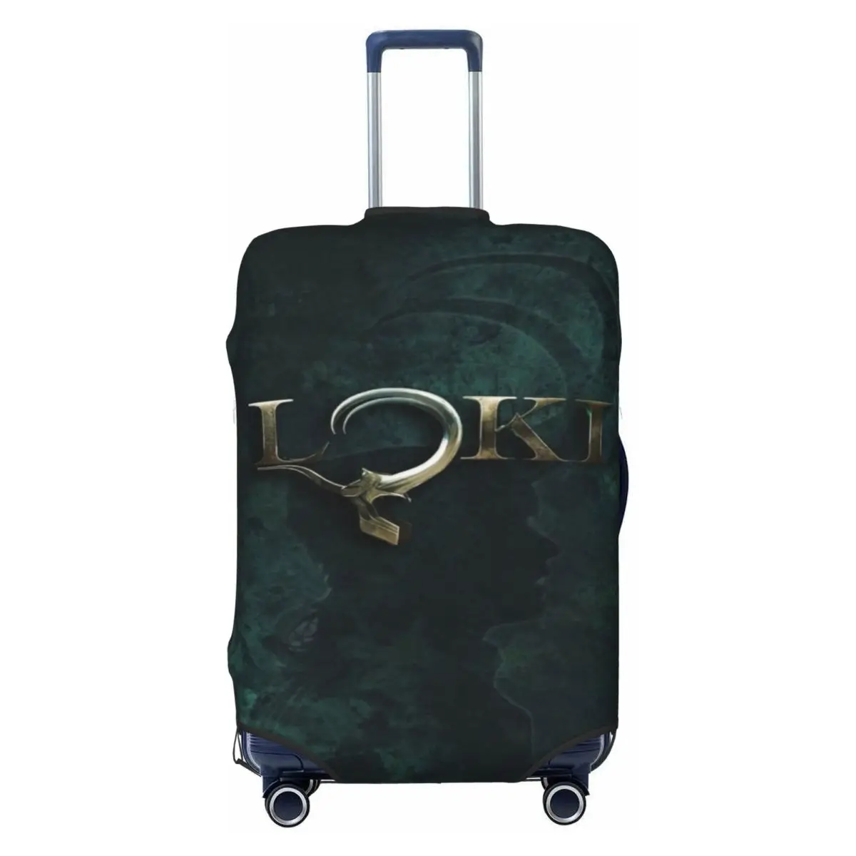 

Custom Loki Norse Mythology Travel Luggage Cover Washable Suitcase Cover Protector Fit 18-32 Inch