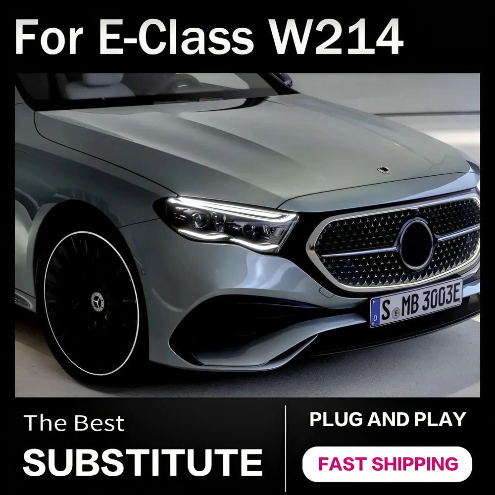 

Автозапчасти, фары для Benz W214 2024-2025, матричный Стайлинг, светодиодные дневные фары, двойной проектор, автомобильные аксессуары, модифицированные