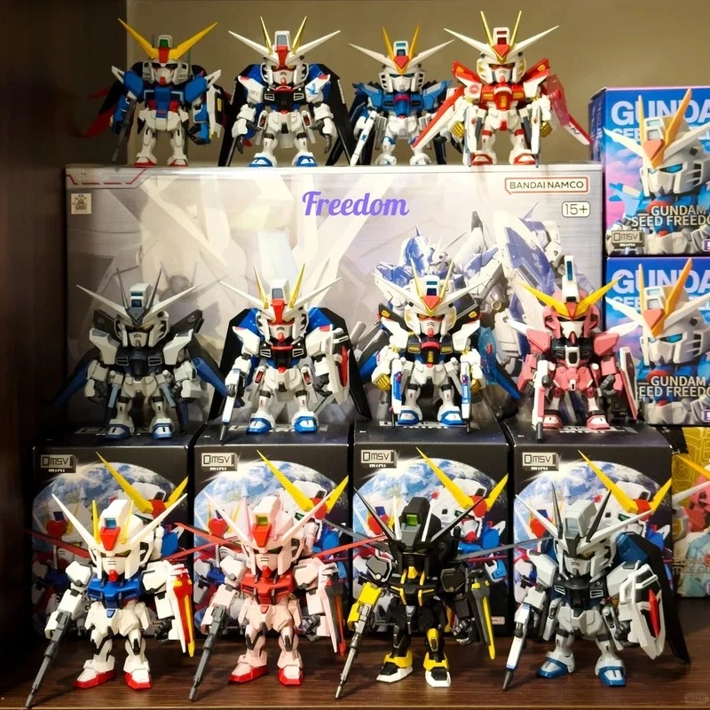 

Bandai QMSV MINI STRIKE DESTINY GUNDAM Blind Box Model Trendy Toy Merchandise