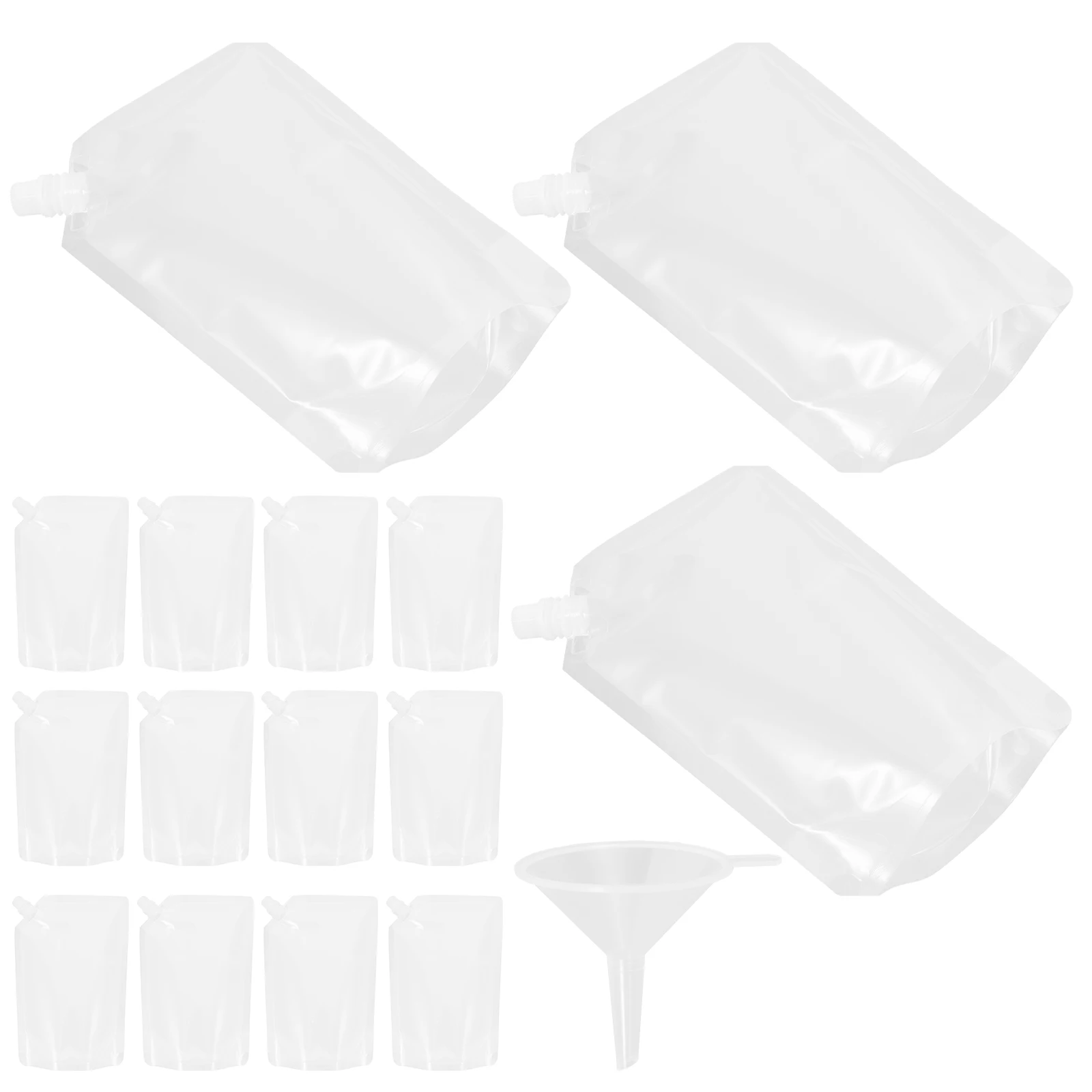 

Packing Bag Plastic Liquid Pouches Portable Drinking Packaging Bags Individual Disposable Juice Beverage Storage Travel
