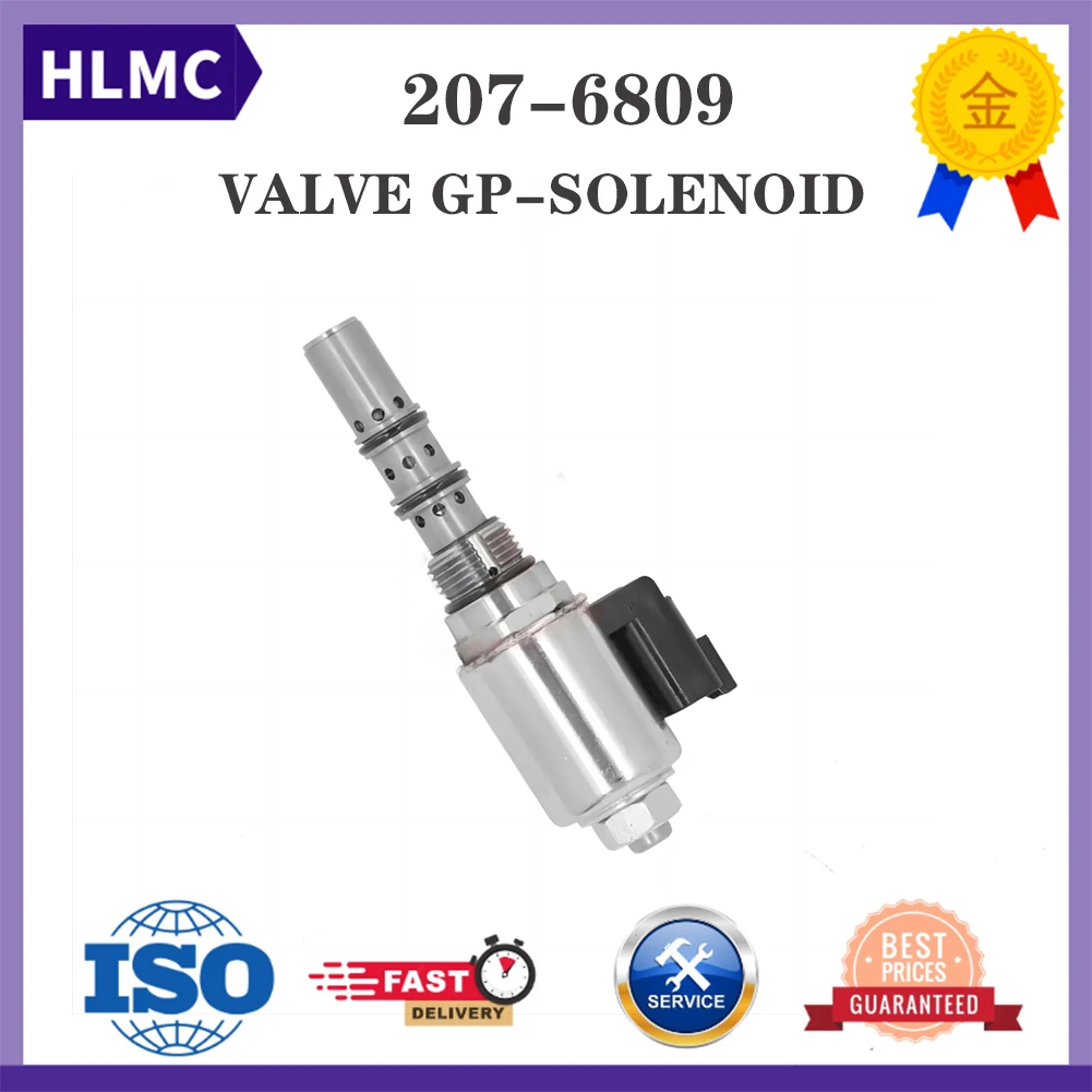 Proportional Solenoid Valve 2076809 Hydraulic Pump Solenoid Valve Excavator Loader Accessories 207-6809