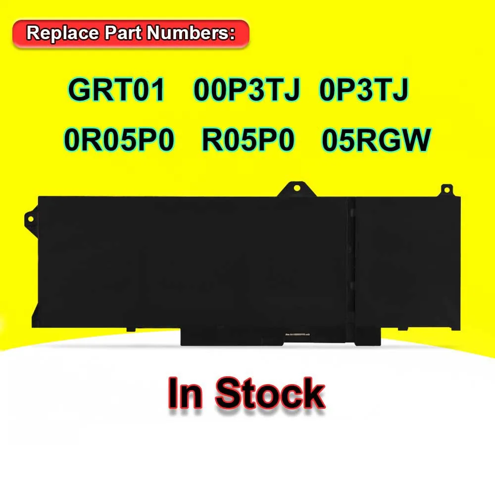 For Dell Latitude 5421 5431 5521 5531 Precision 3561 3571 3470 For Alienware M17 R5 AMD Series GRT01 Laptop Battery 0P3TJ R05P0